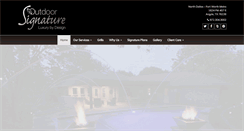 Desktop Screenshot of outdoorsignature.com